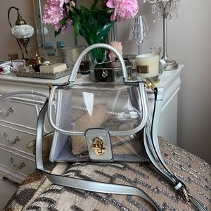 CLEAR VINYL PURSE